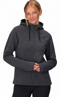 Outdoor Research Emersion Fleece Hoodie Full Zip Charcoal Women Size Large